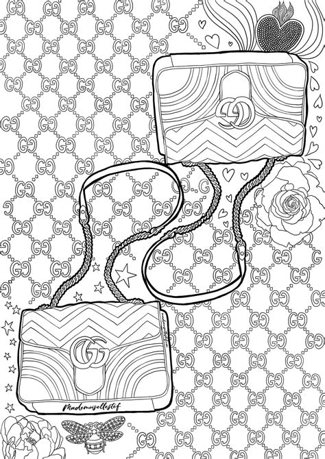 Gucci Coloring Pages to Print 